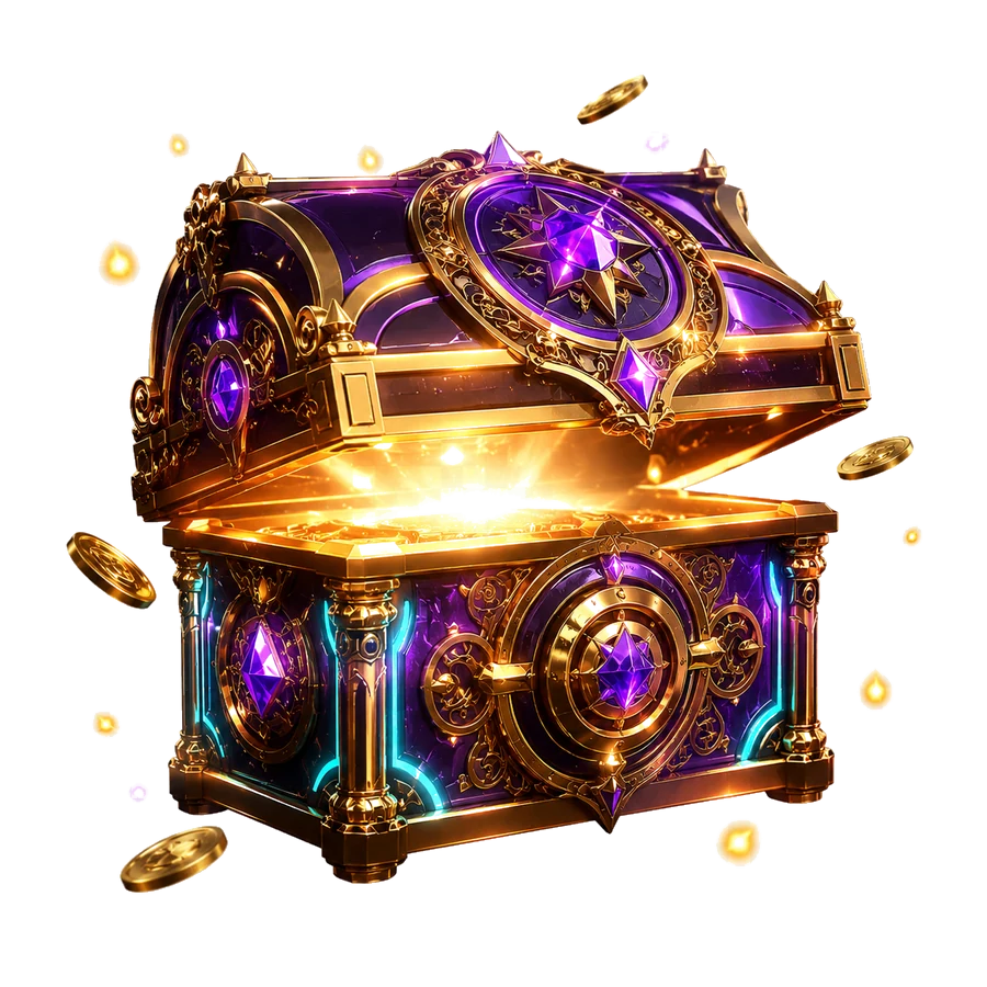 Leuchtende Bonus-Box